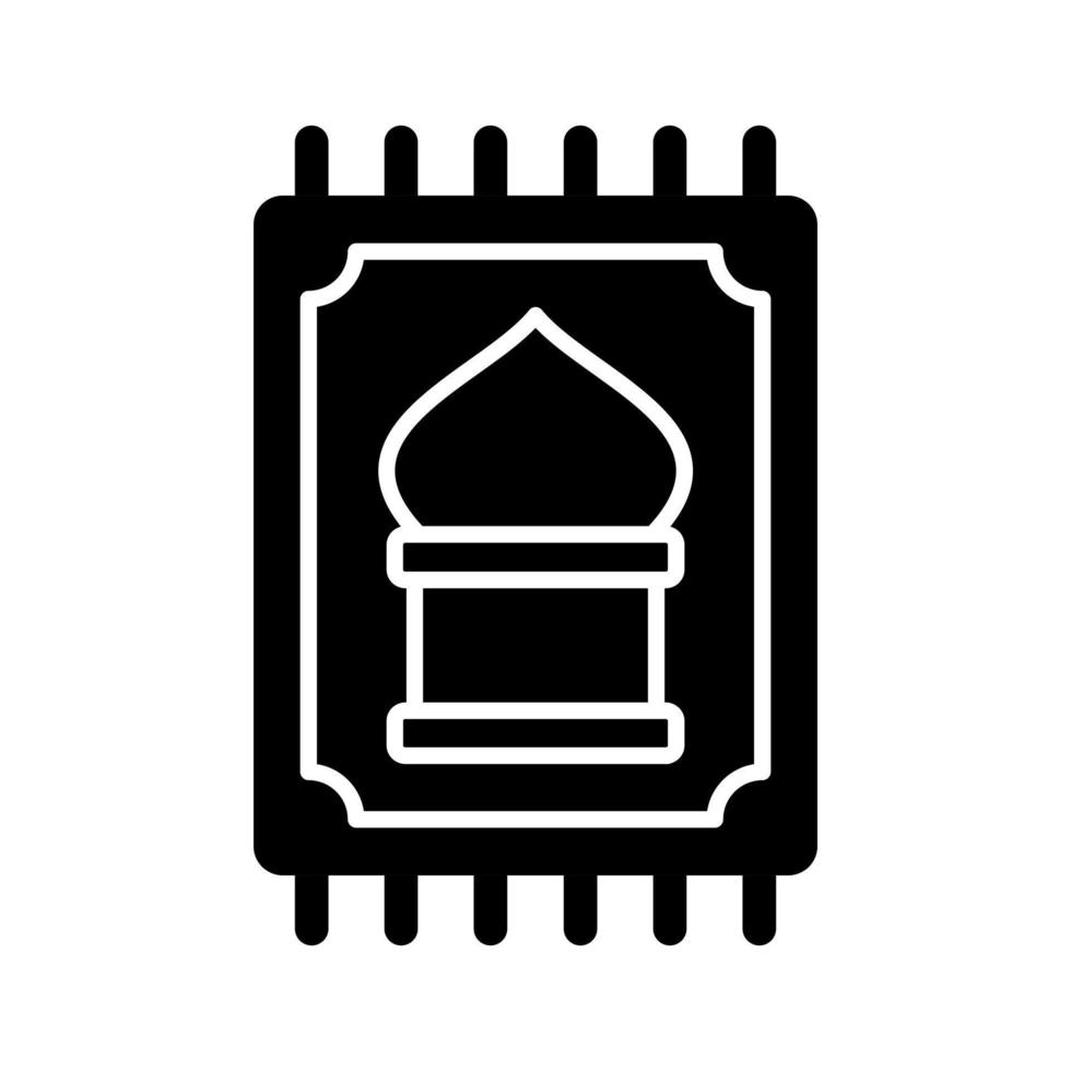 Prayer Rug Vector Icon