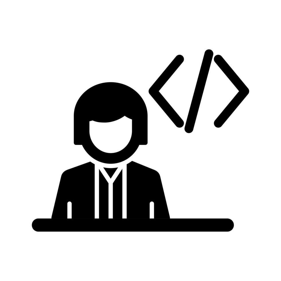 Programmer Vector Icon