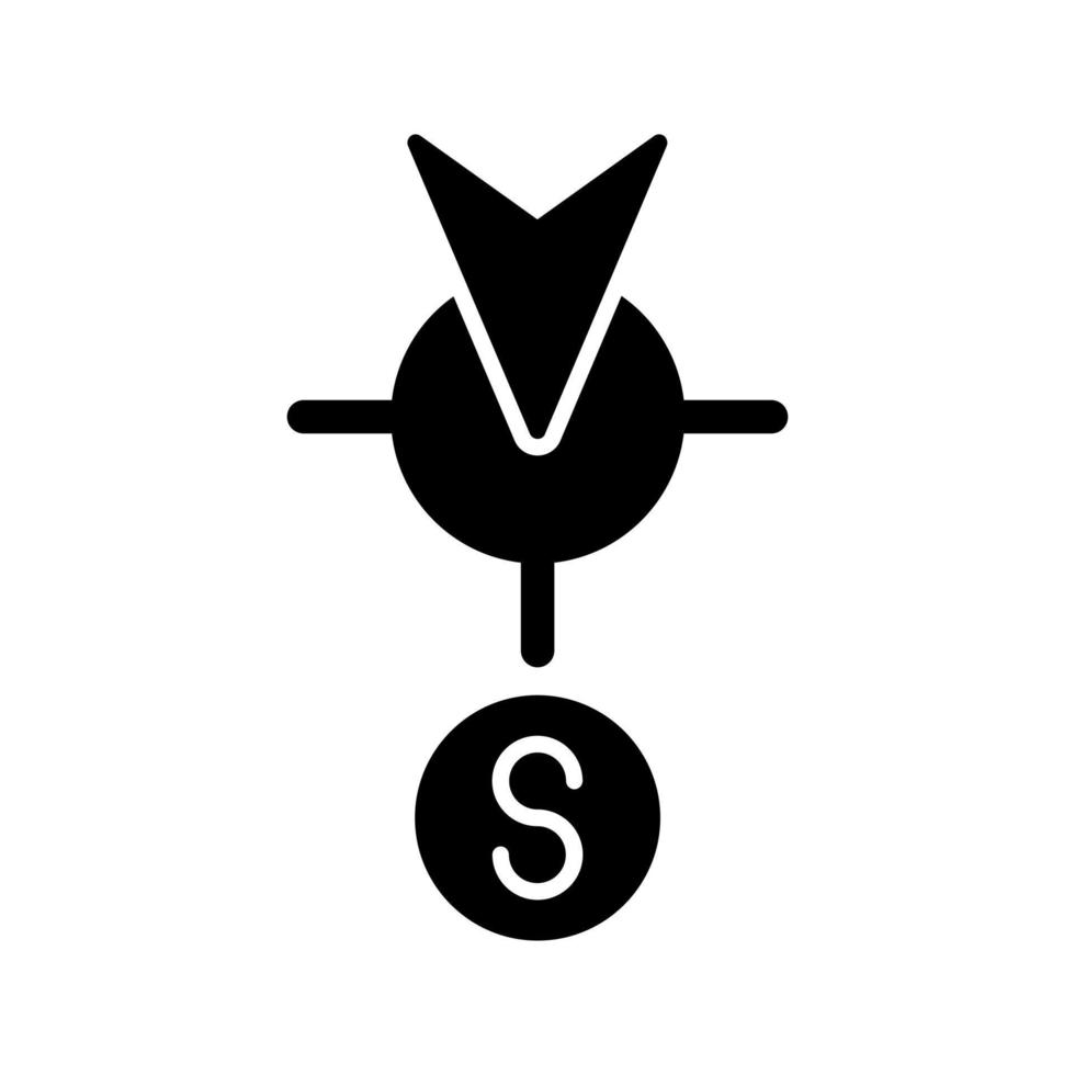 South Vector Icon