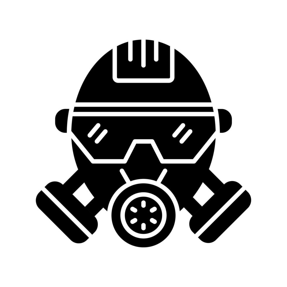 Gas Mask Vector Icon