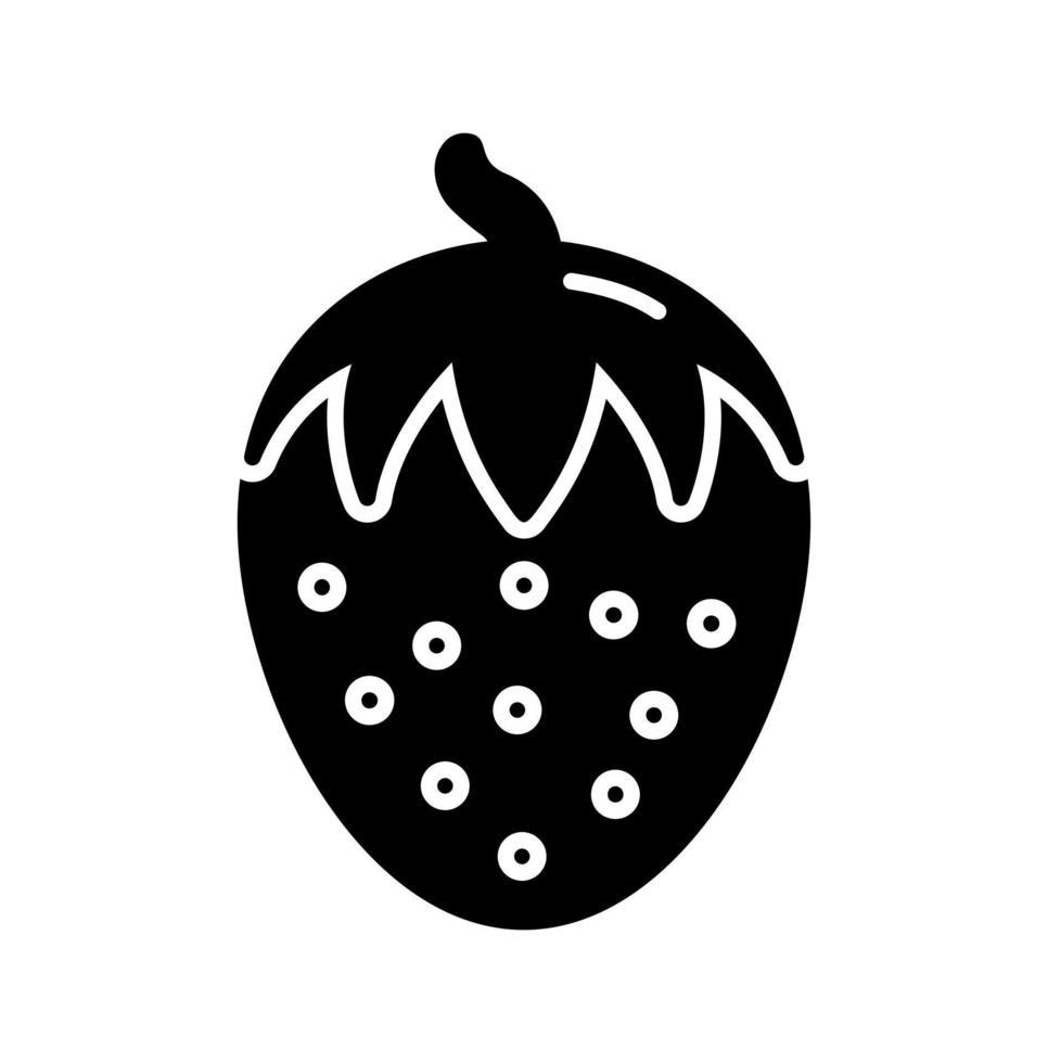 Strawberry Vector Icon