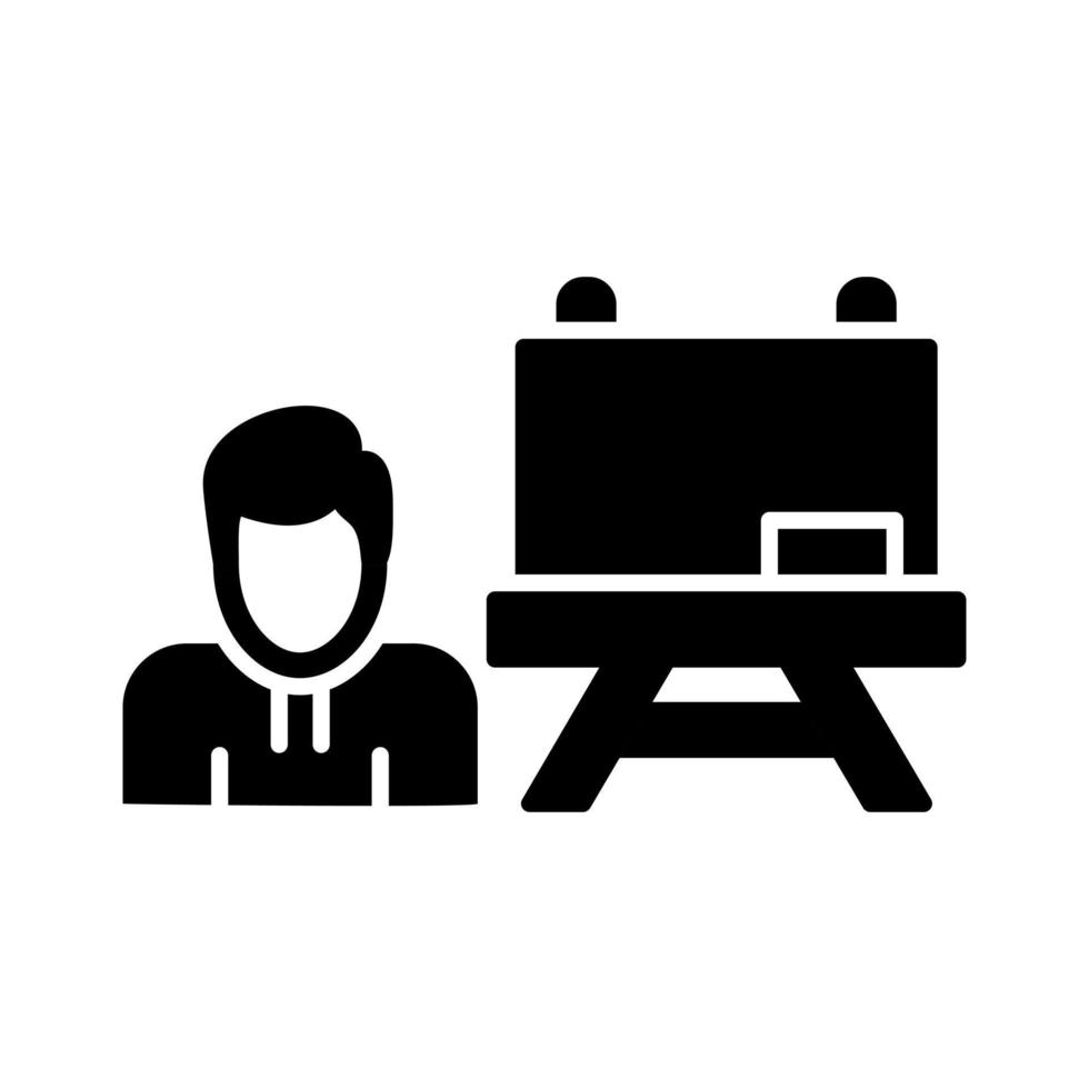 Teach Vector Icon