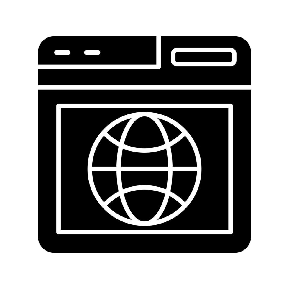 Browser Vector Icon
