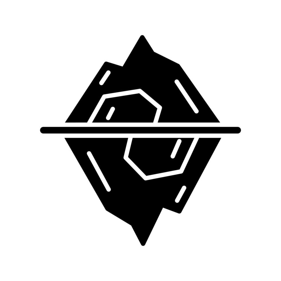 Iceberg Vector Icon