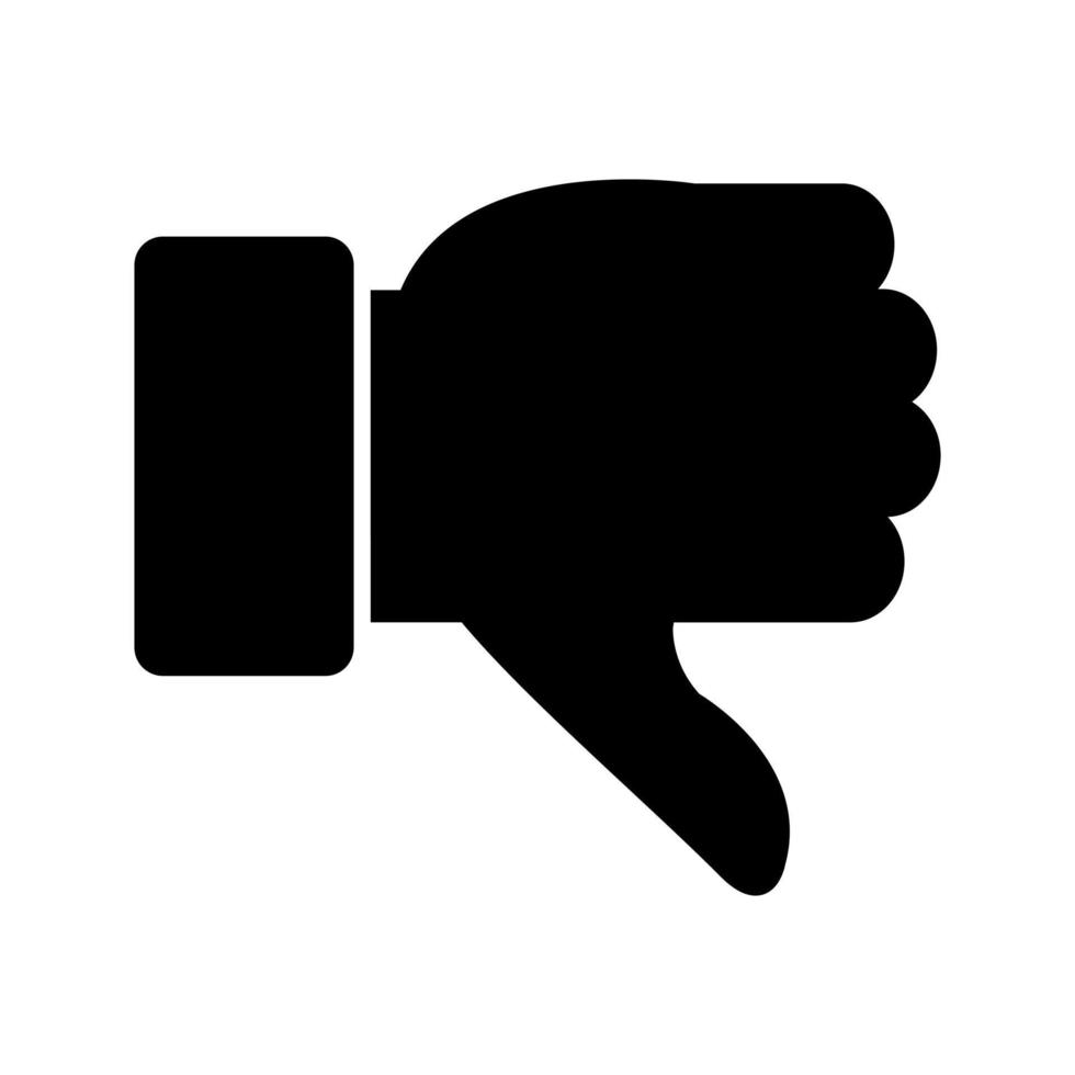 Dislike Vector Icon