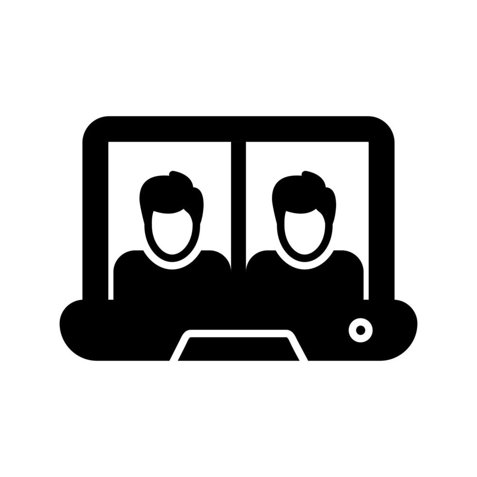 Online Class Vector Icon