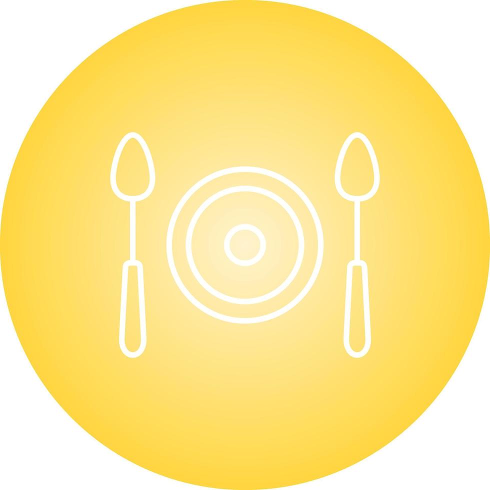 Beautiful Food Line Vector Icon