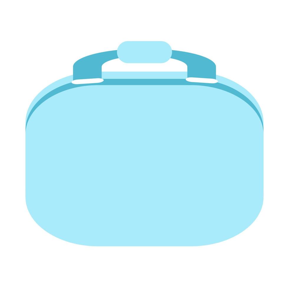 Carrying business bag icon vector
