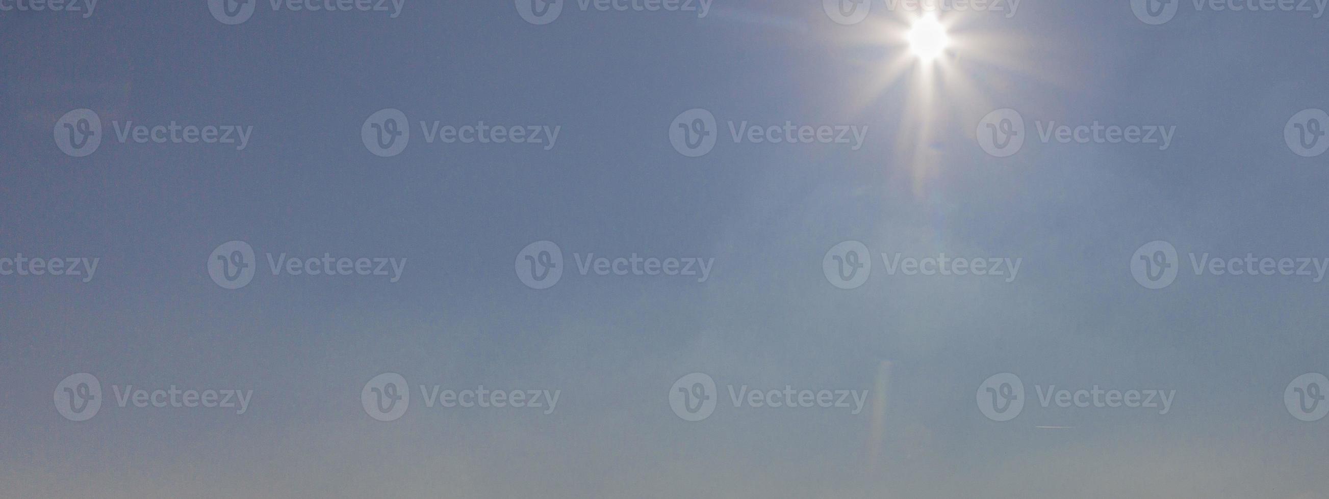 Image of a clear and cloudless sky can be used as background photo