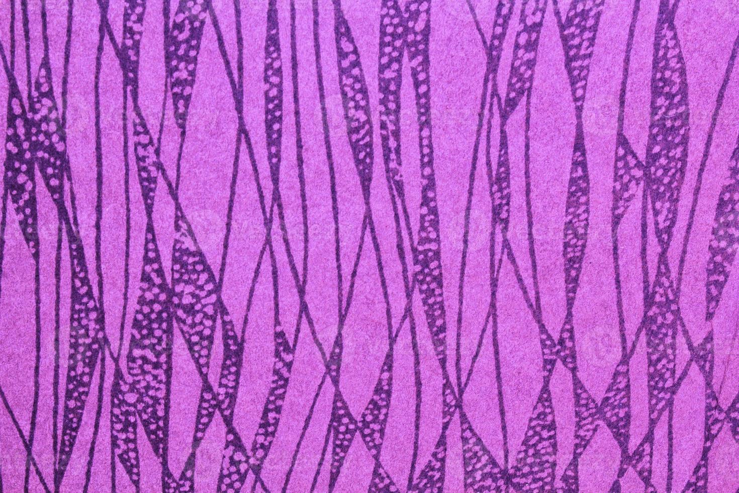 Abstract violet line ornament neurographic seamless backdrop. Psychological method changing subconscious. Relaxation for body, soul and brain. Mental health day concept. Neural connections technique photo