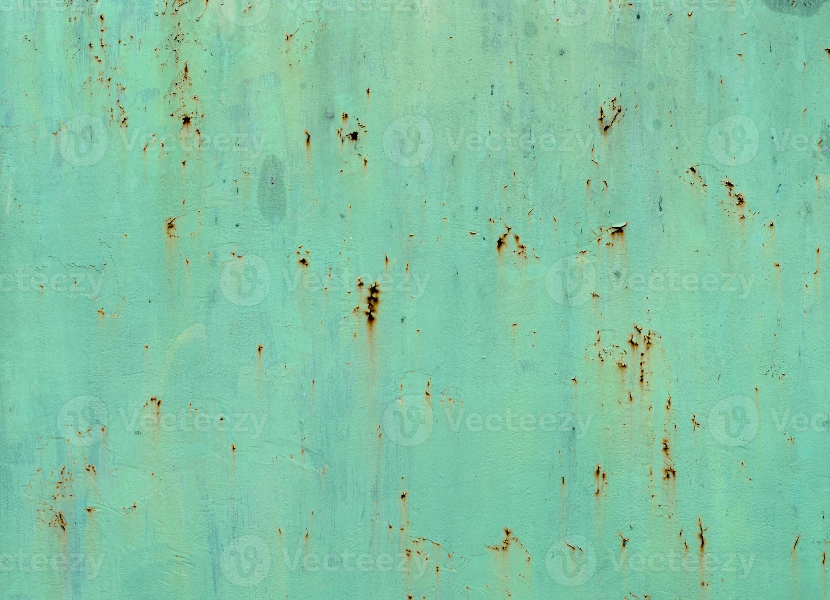 texture of the old green metal surface with rust 17522325 Stock Photo