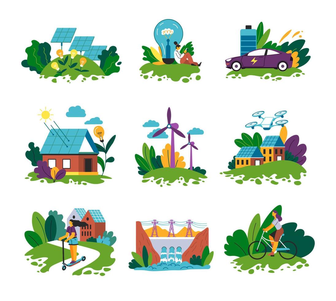 Ecologically friendly alternative means of energy vector
