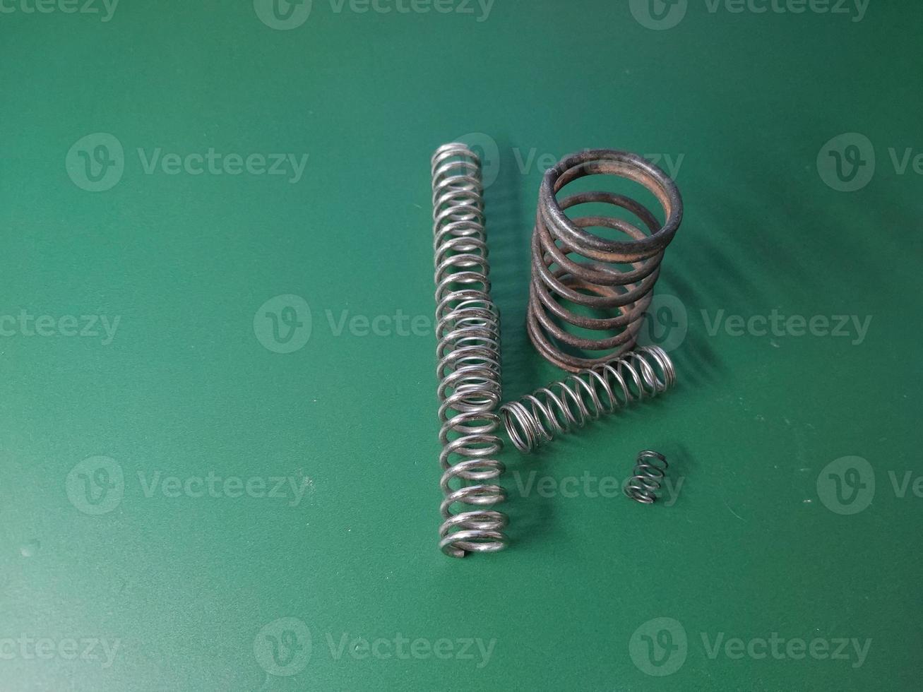 Metal spring for technical products photo