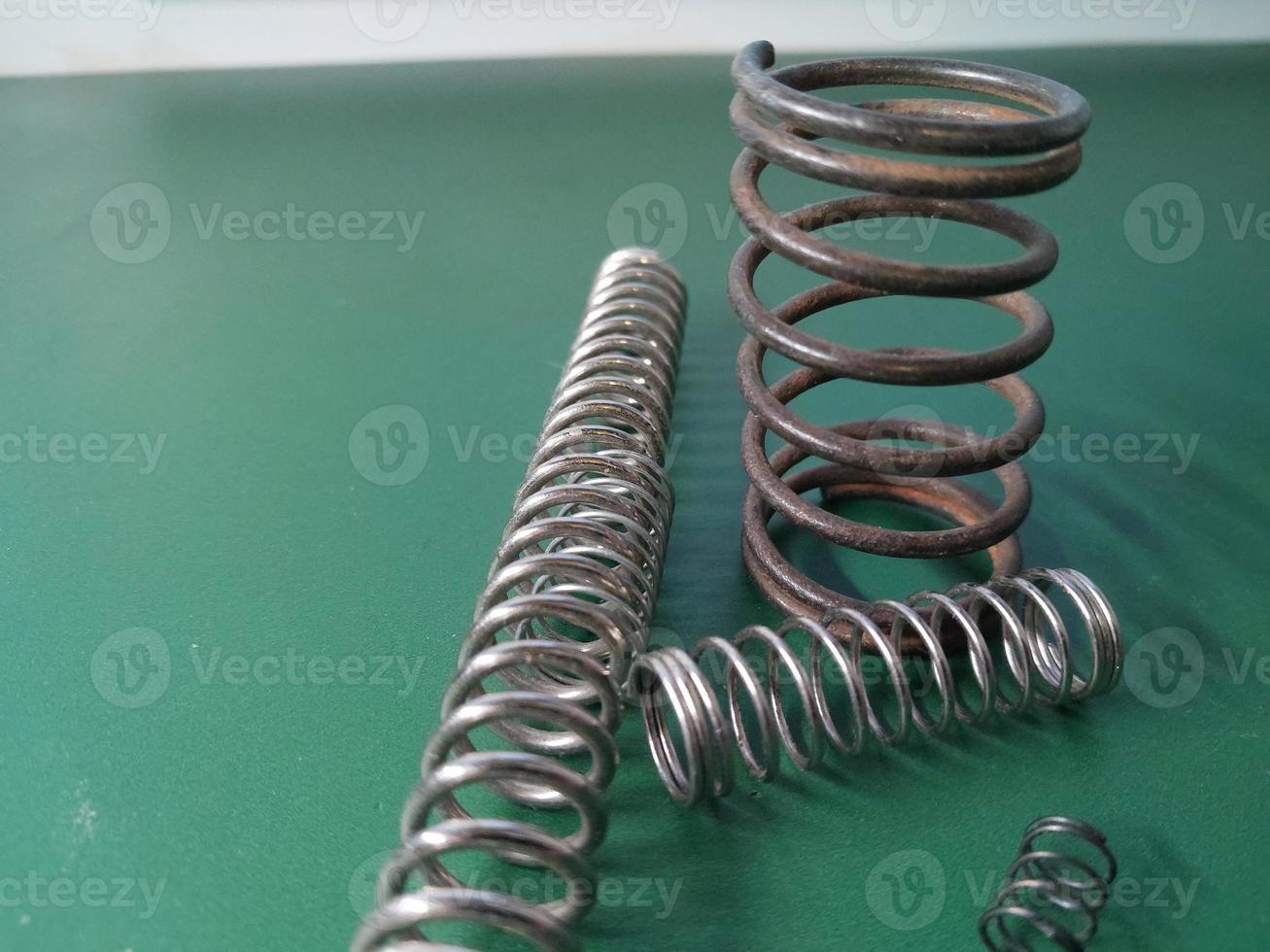 Metal spring for technical products photo