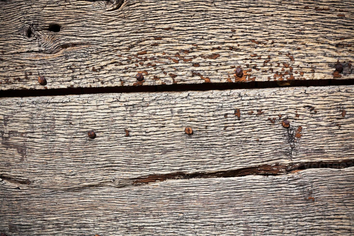 Old wooden planks surface background photo