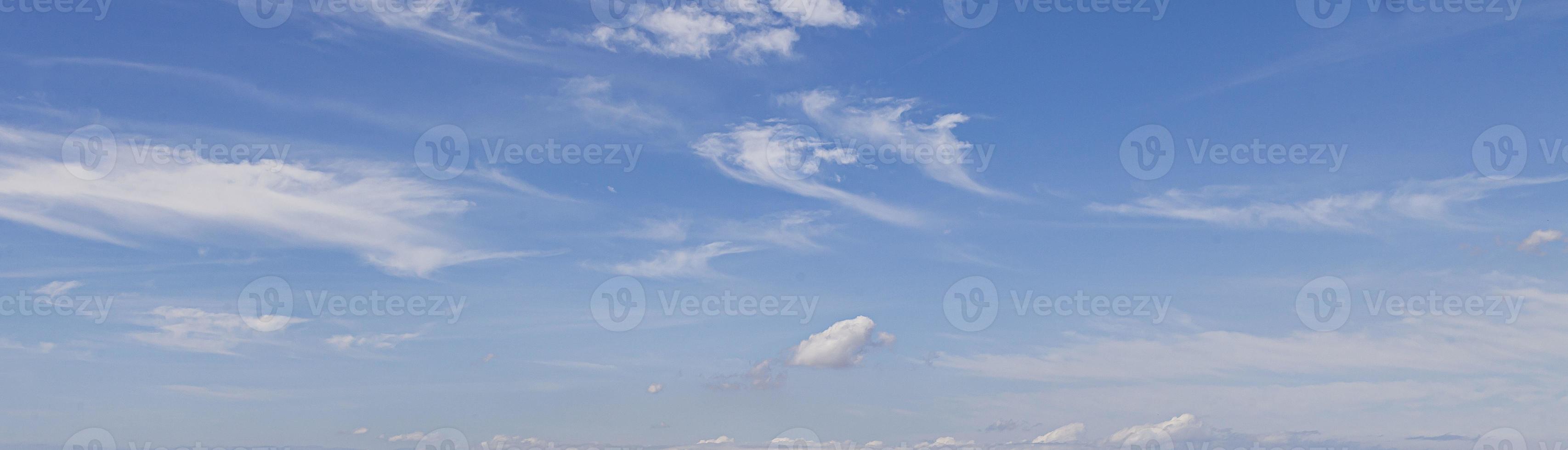 Image of a partly cloudy and partly clear sky during the day photo