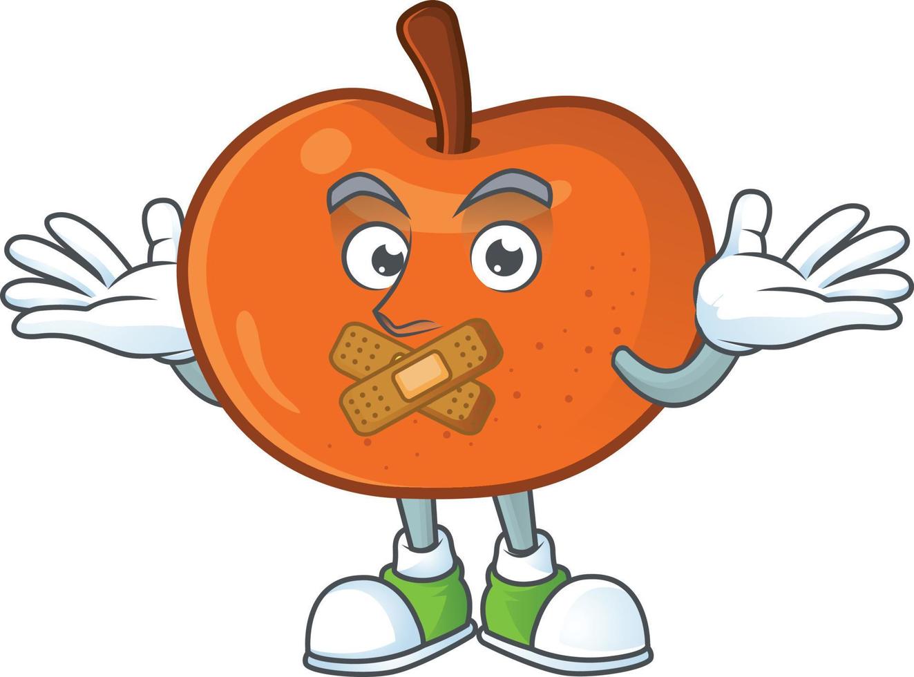 vector de fruta de mandarina