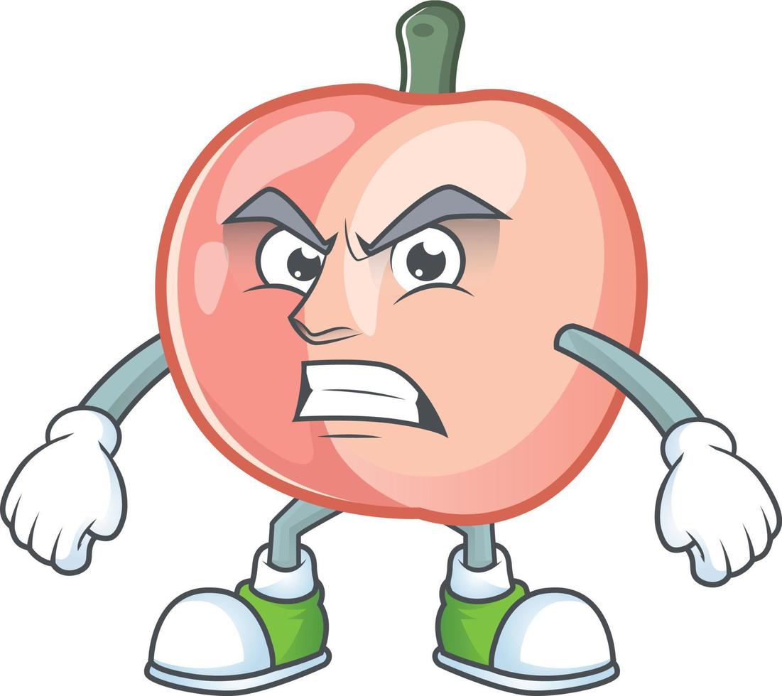 Peach Fruit Vector