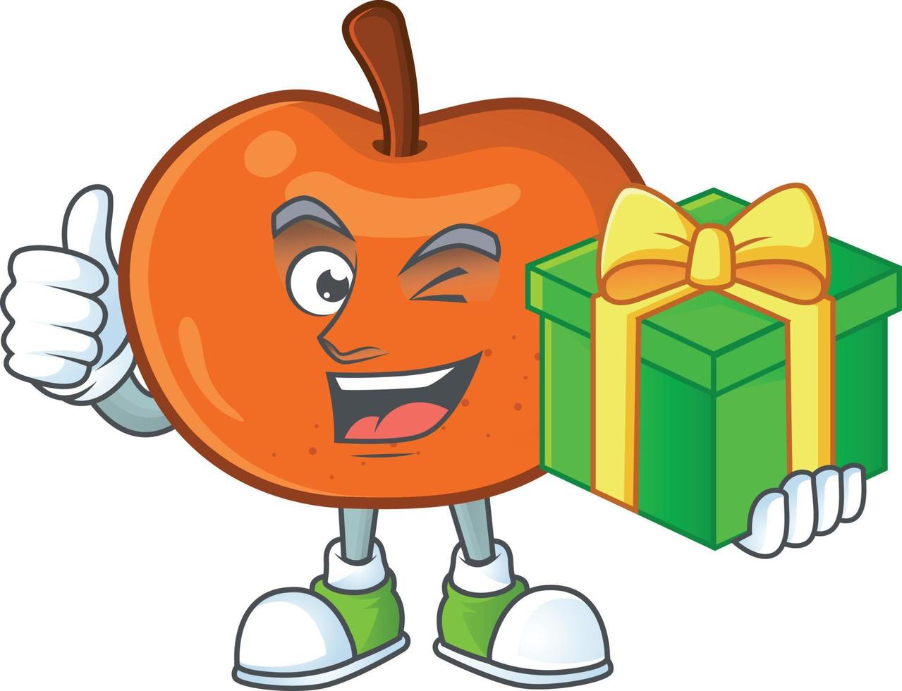 Tangerine Fruit Vector