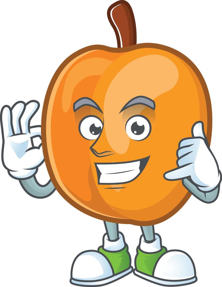 Apricot Fruit Vector