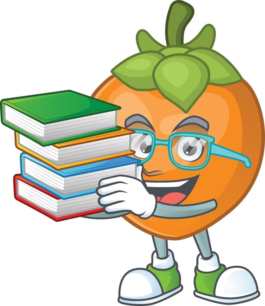 Persimmon Fruit Vector