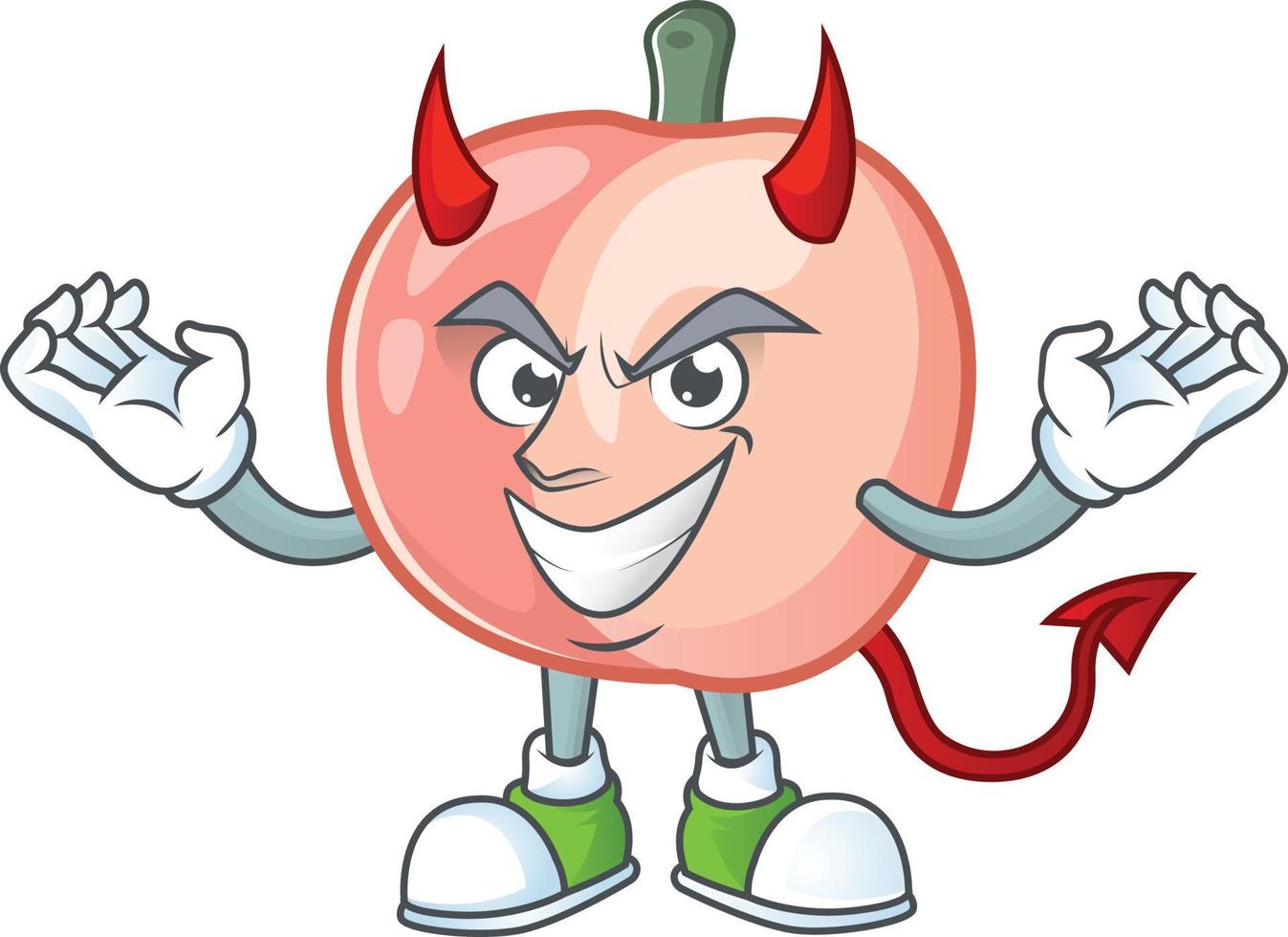 Peach Fruit Vector