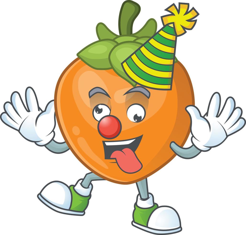 Persimmon Fruit Vector