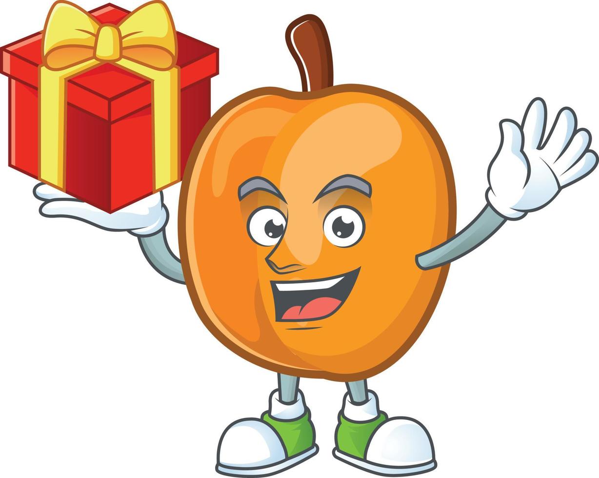 Apricot Fruit Vector