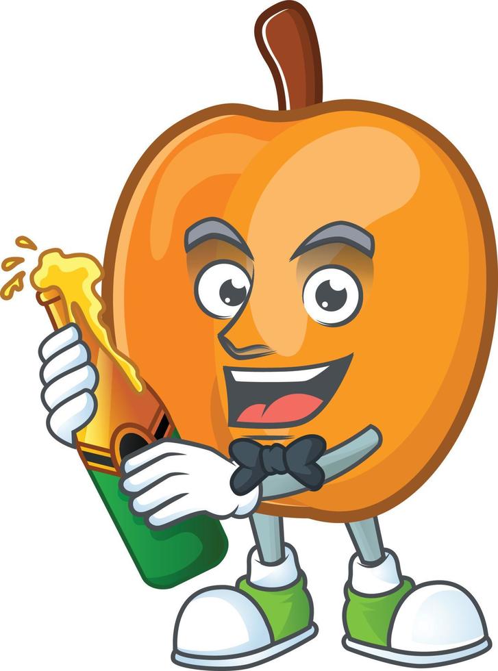 Apricot Fruit Vector