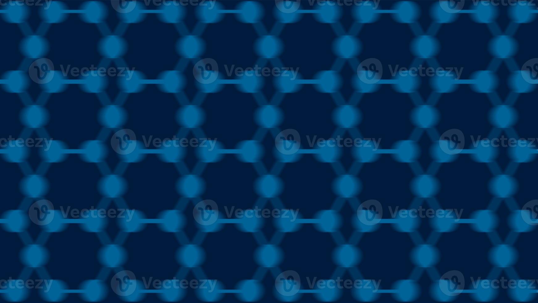 Deep blue mesh pattern motion blur geometric background, Technology background photo