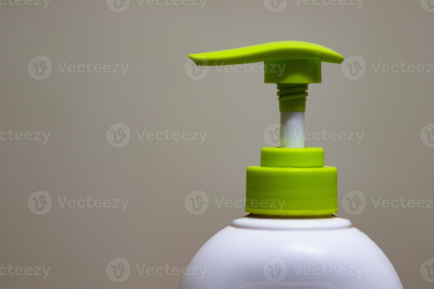 Picture Of Green Pump Head Shower Gel photo
