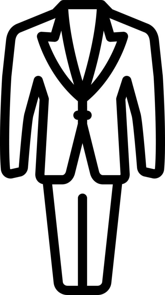 line icon for suits vector