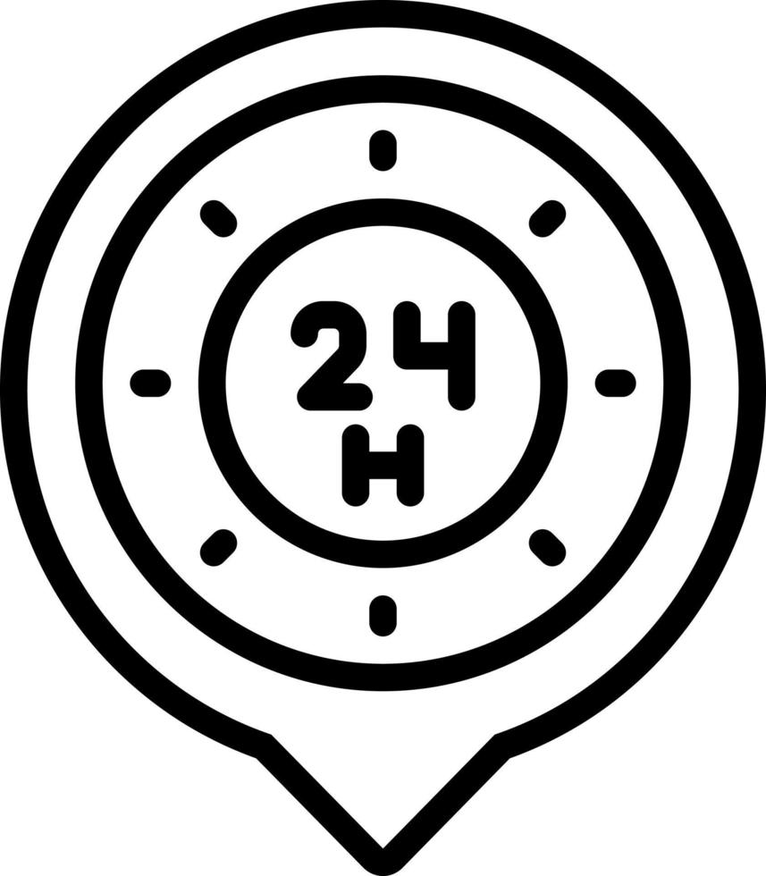 line icon for always vector