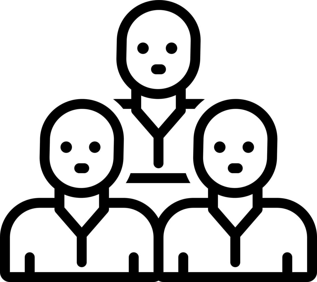 lione icon for groups vector