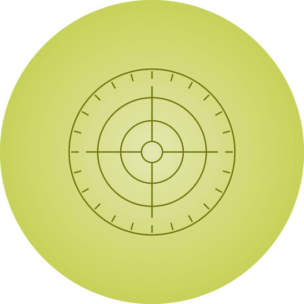 Beautiful Target line icon vector