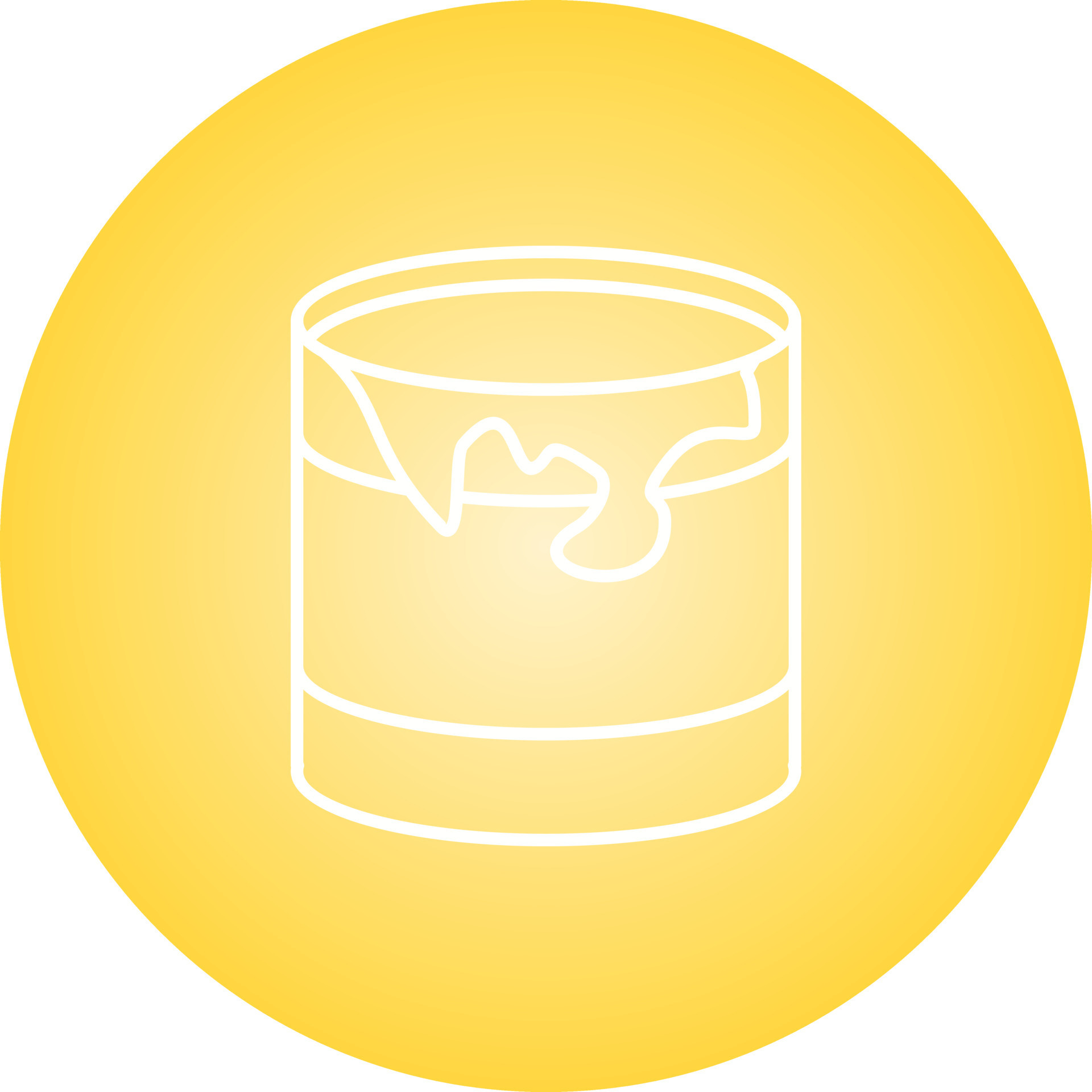 Beautiful Paint Drum Line Vector Icon 17528086 Vector Art at Vecteezy