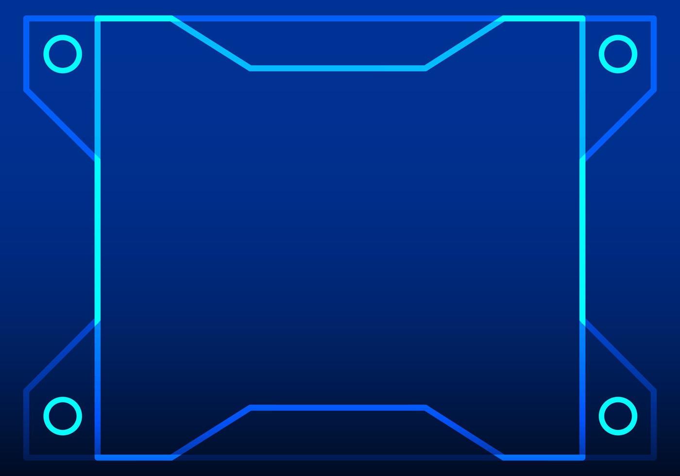 Technology background, overlapping square lines to increase the interest in the work. vector