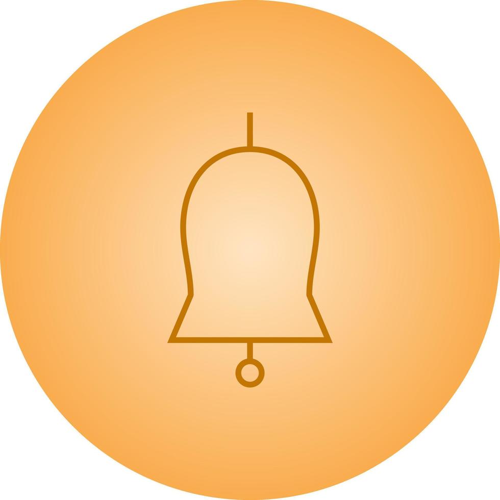 Beautiful Bell vector line icon