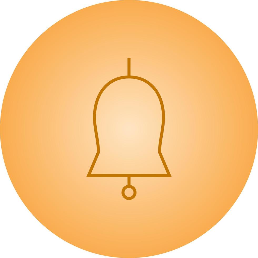 Beautiful Bell vector line icon