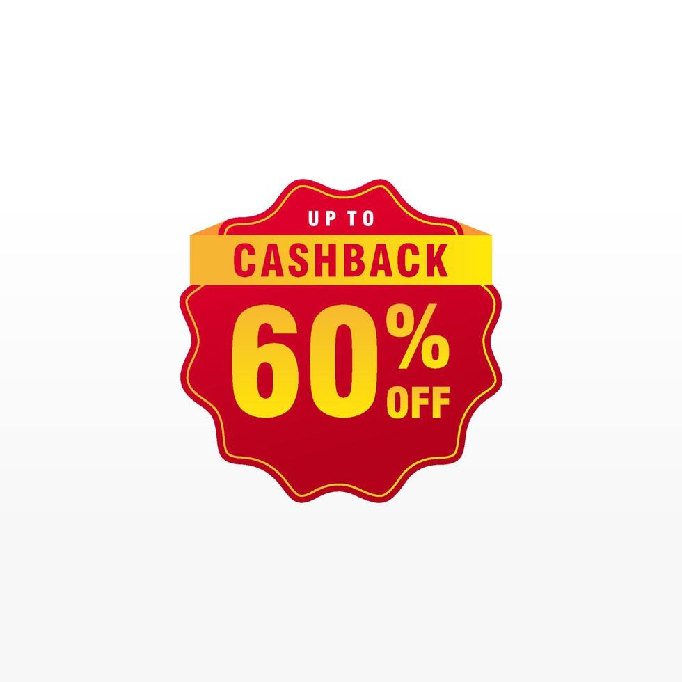 60 discount, Sales Vector badges for Labels, , Stickers, Banners, Tags, Web Stickers, New offer. Discount origami sign banner.