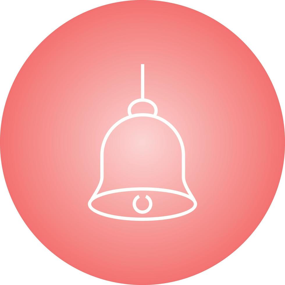 Beautiful Bell Line Vector Icon
