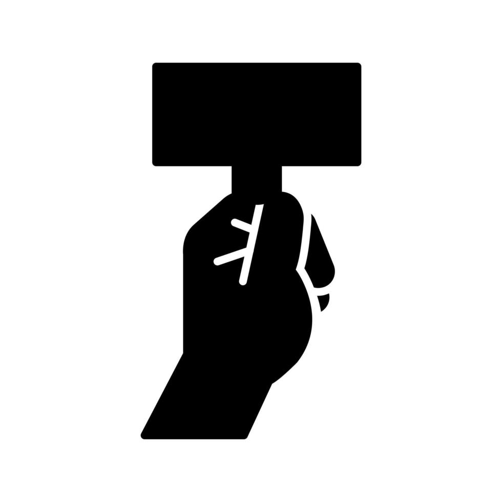 Protest Vector Icon
