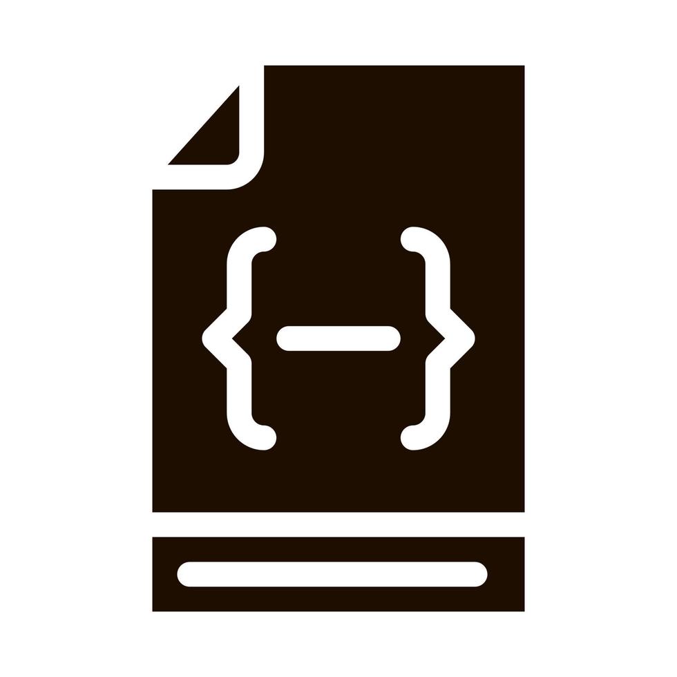 Coding File Document System Vector Icon
