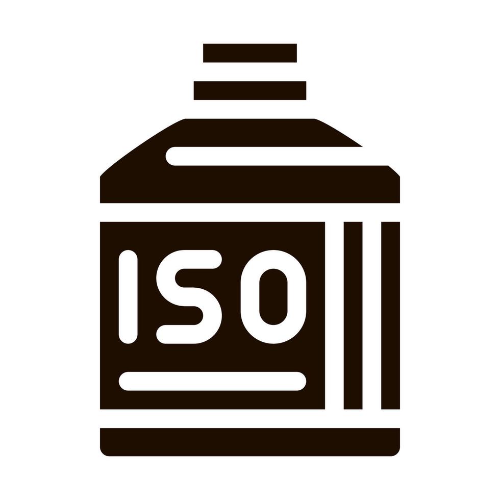 Bottle With Sport Nutrition Vector Icon