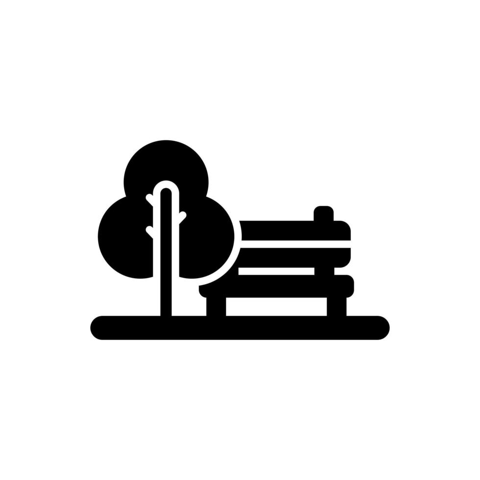 Park Vector Icon