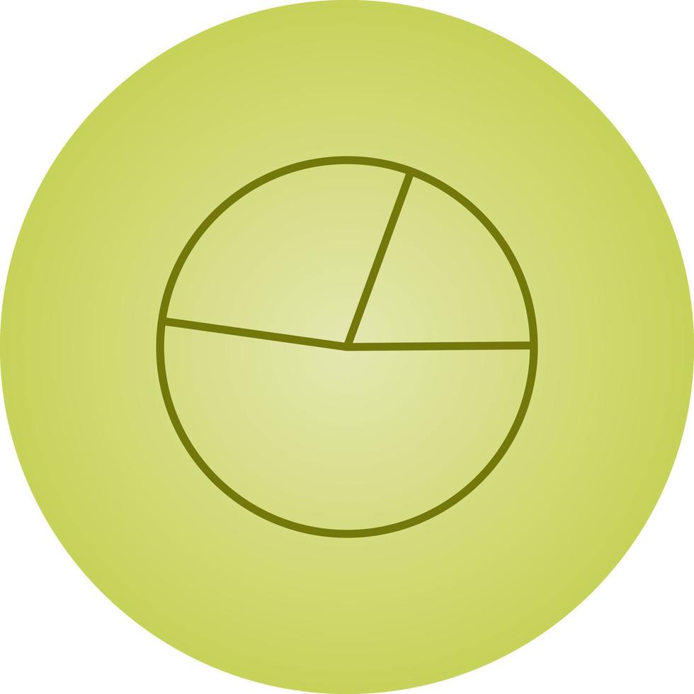 Unique Line Icon With Gradient Background vector