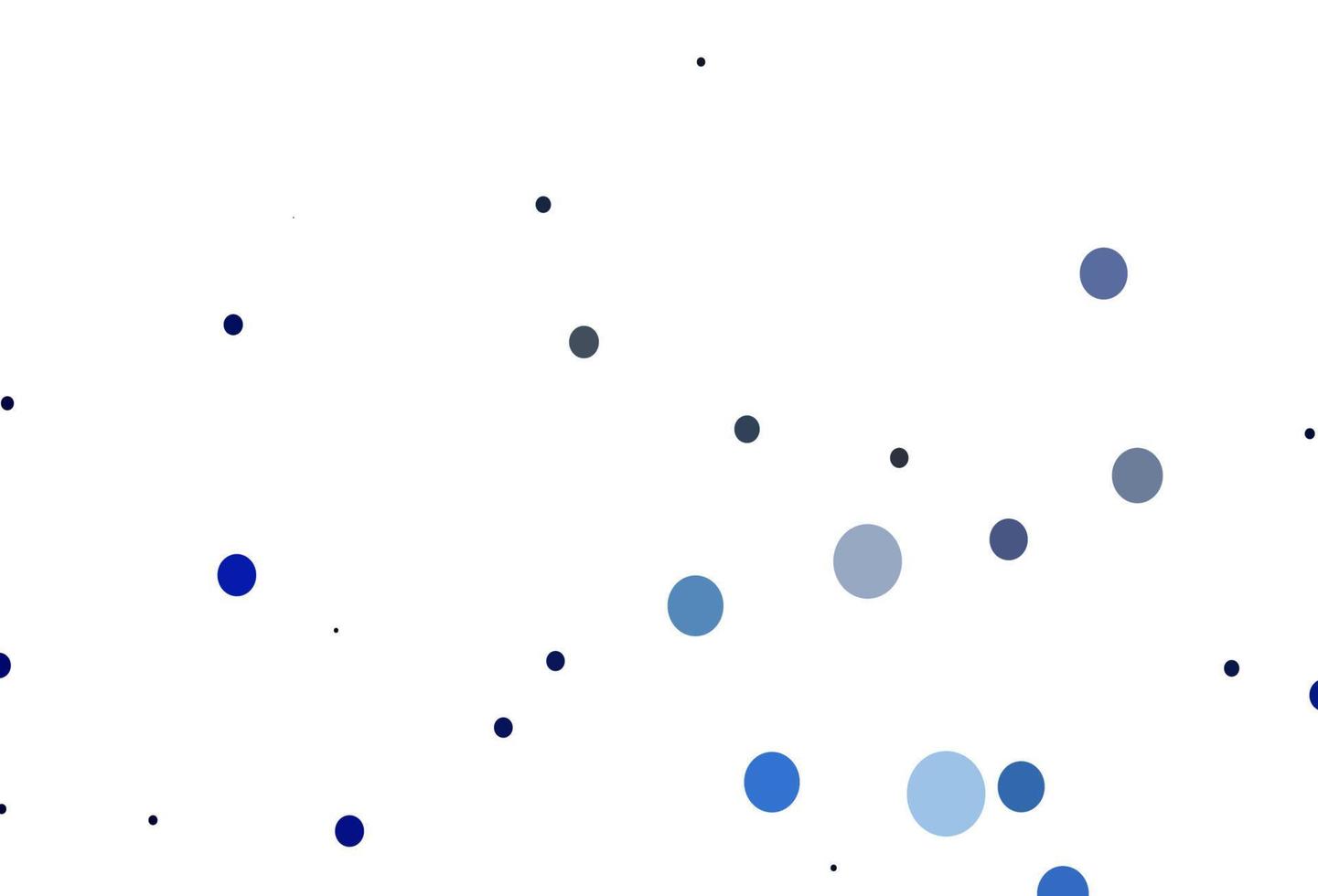 Fondo de vector azul claro con burbujas.