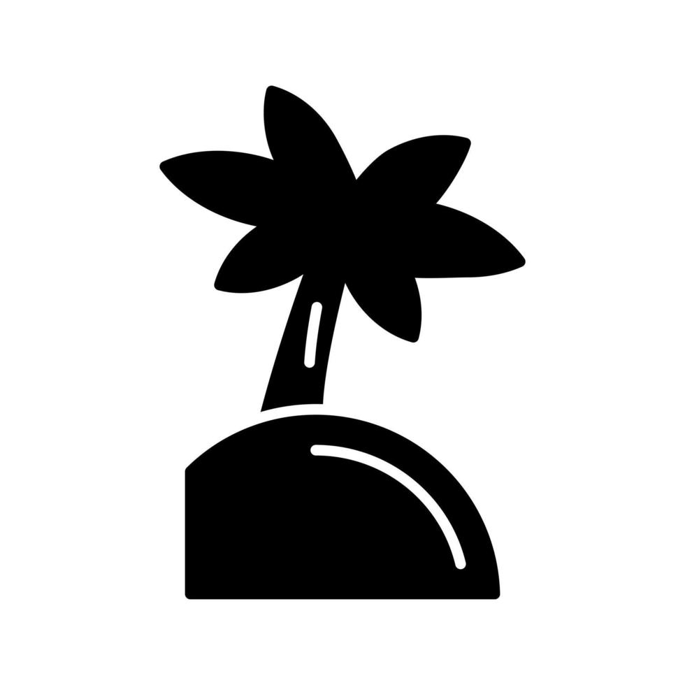 Palm Tree Vector Icon