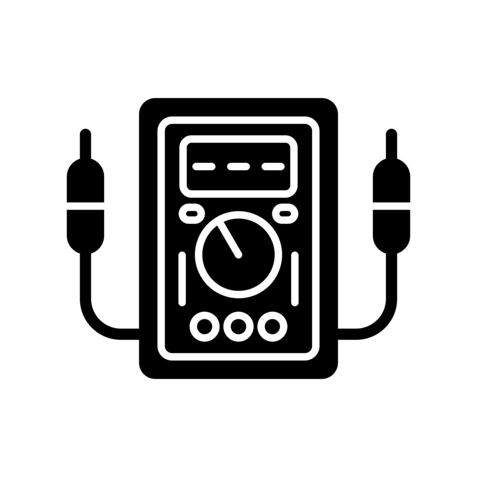 Voltmeter Vector Icon