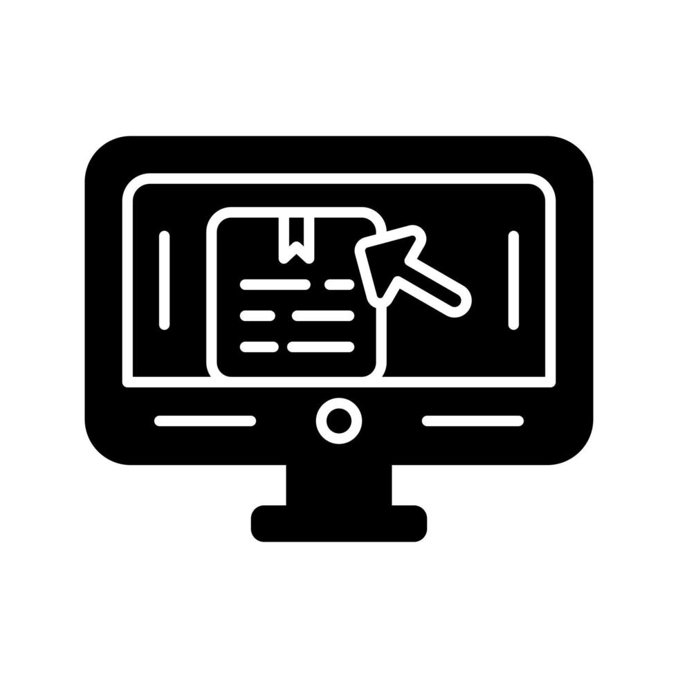 Digital Booking Vector Icon